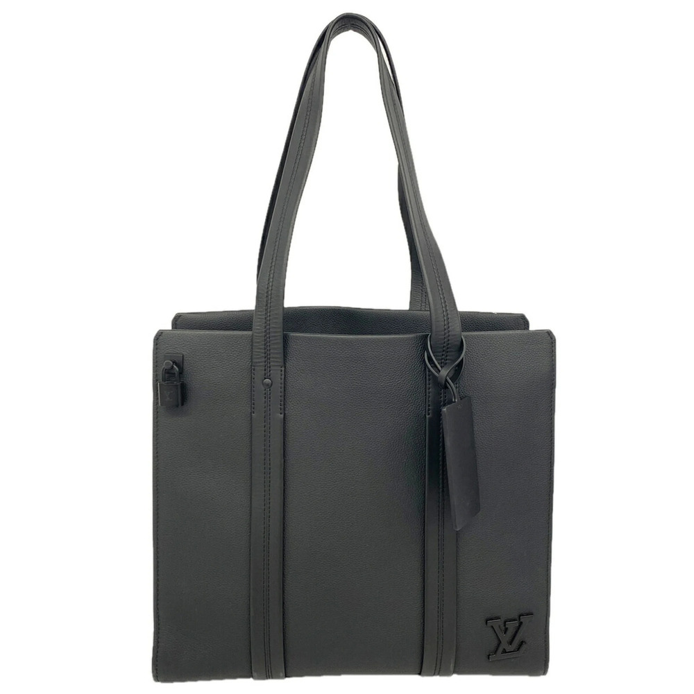 Louis Vuitton LV Aerogram Takeoff Tote Bag M57308 Black Men's